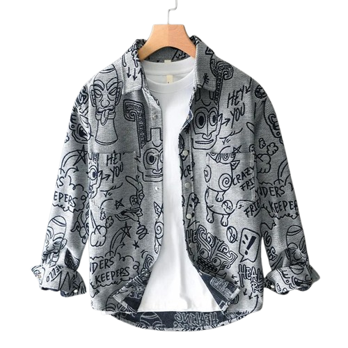 BARONBY Graffiti Gömlek