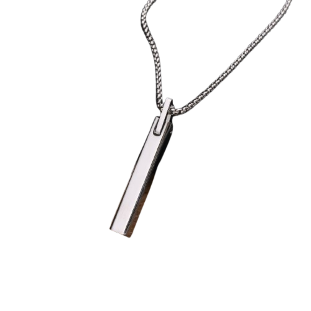 Paslanmaz Çelik Bar Kolye