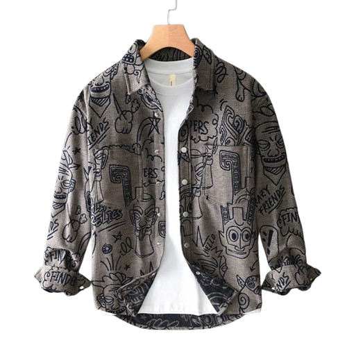 BARONBY Graffiti Gömlek