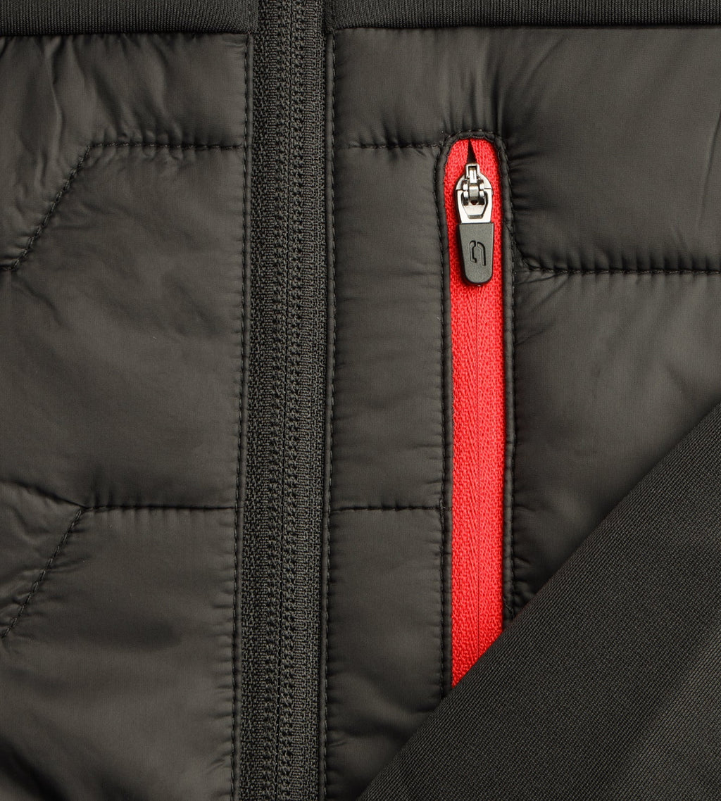 BARONBY Kazak Kırmızı Siyah Ceket