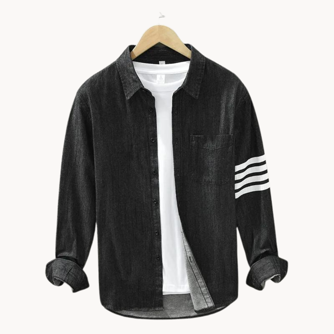 BARONBY Denim Collar Gömlek