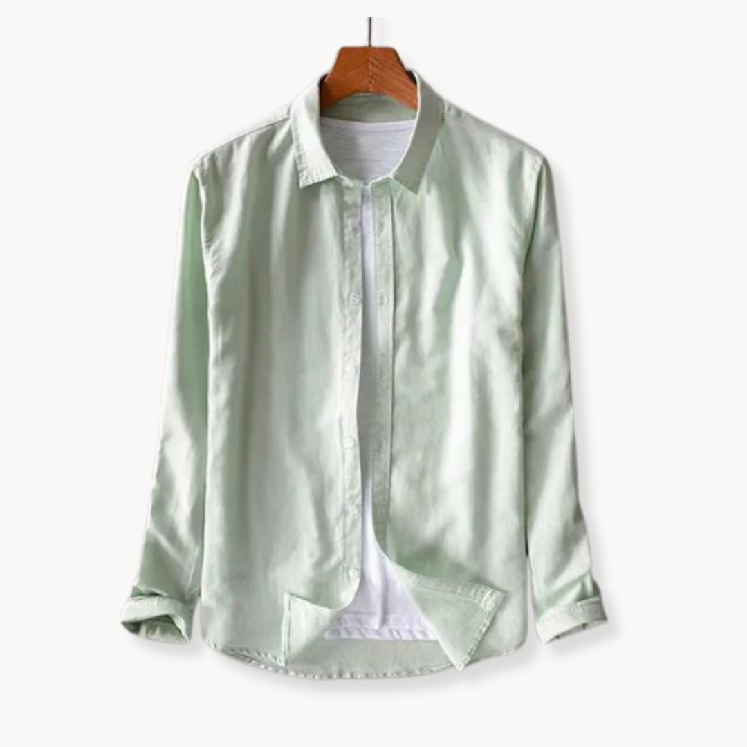 BARONBY Linen Cotton Gömlek