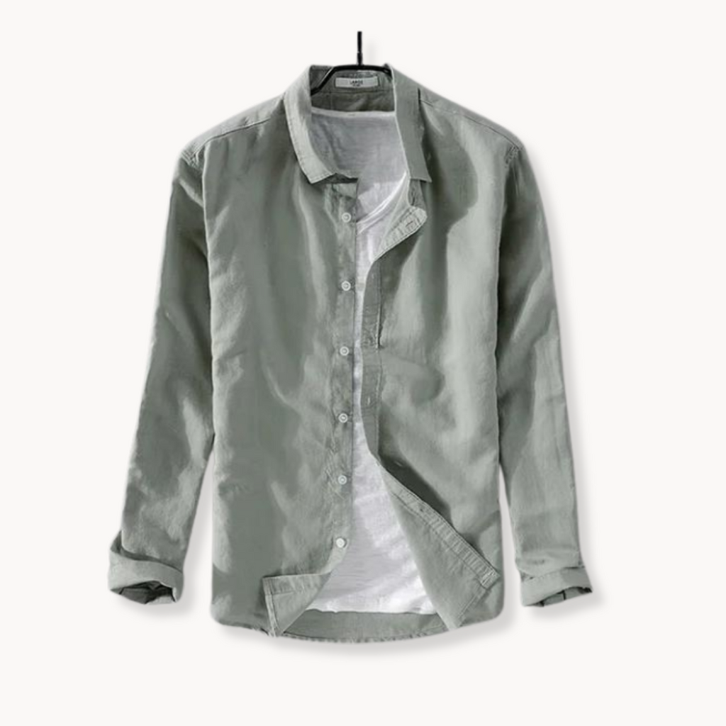 BARONBY Linen Cotton Gömlek