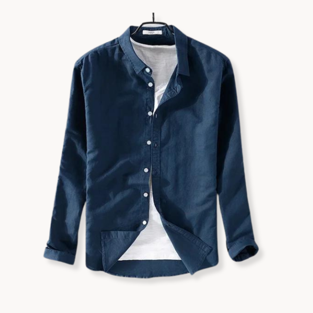 BARONBY Linen Cotton Gömlek