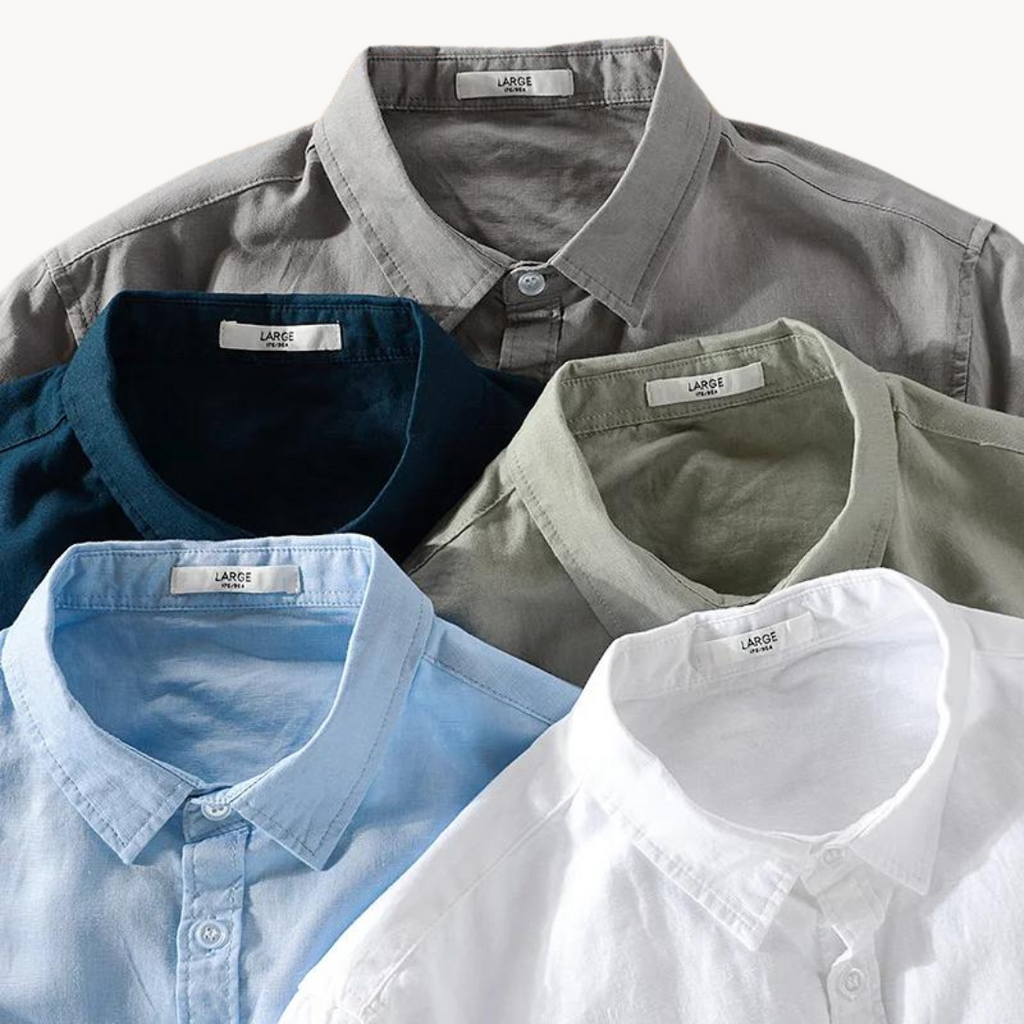 BARONBY Linen Cotton Gömlek