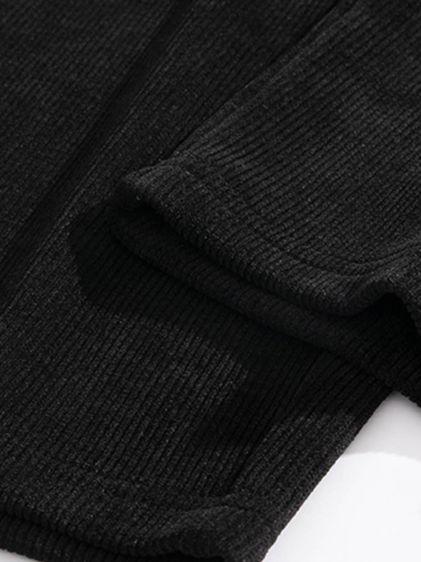 BARONBY Siyah Yamalı Eşofman Altı