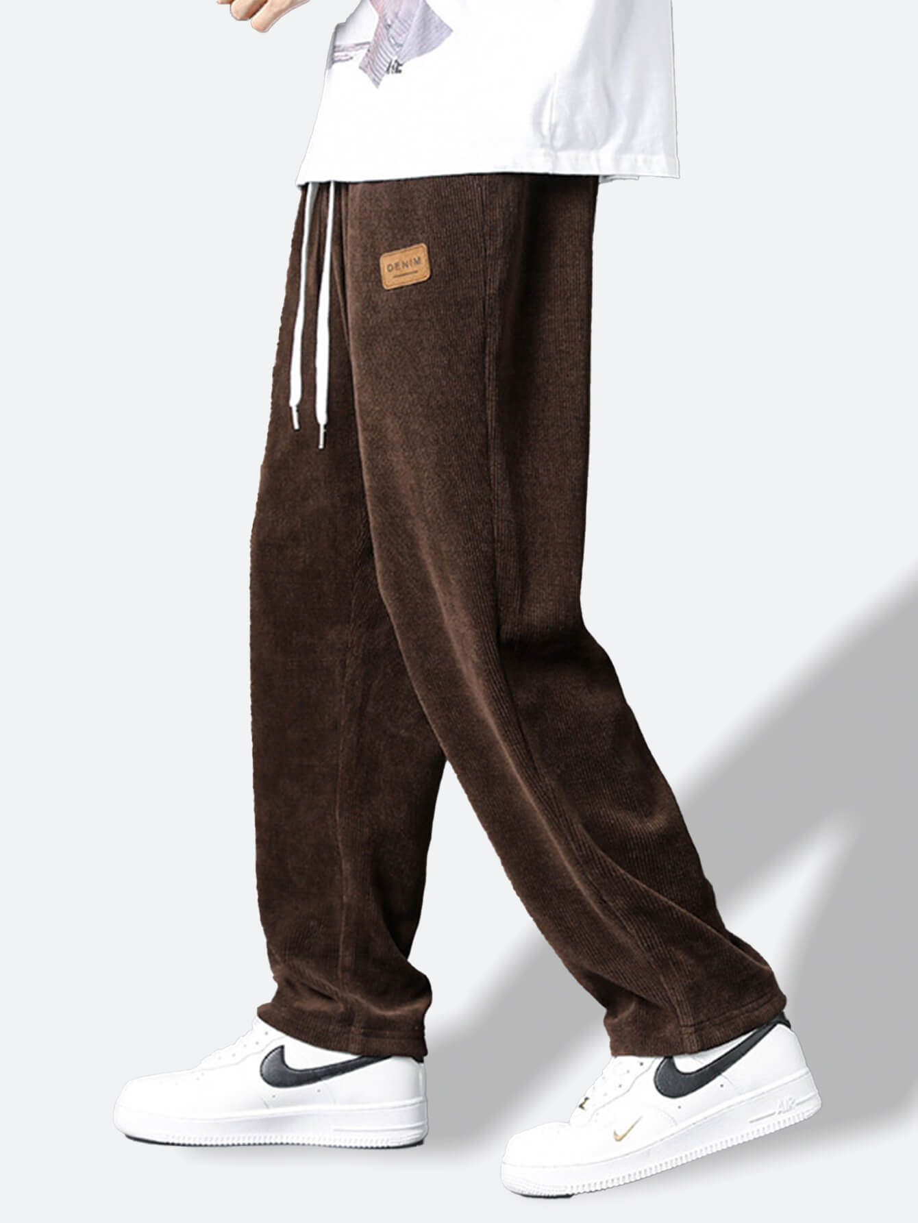 BARONBY Siyah Yamalı Eşofman Altı