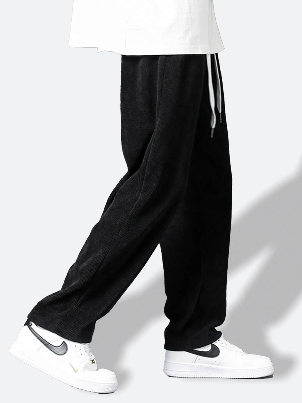 BARONBY Siyah Yamalı Eşofman Altı