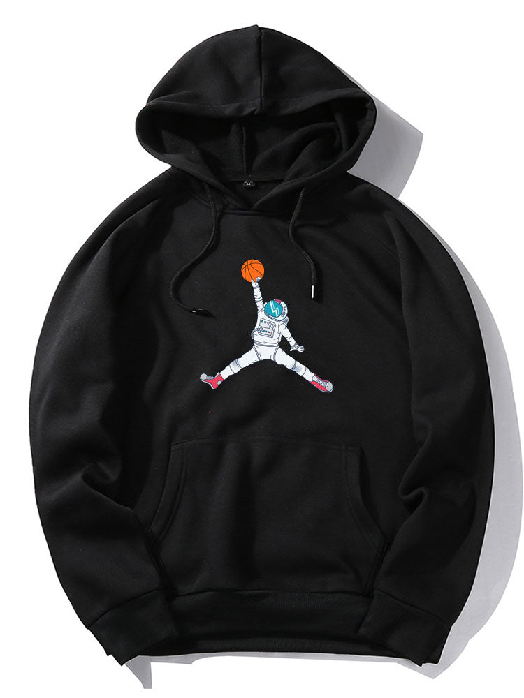 BARONBY Basketball Astronaut Hoodie