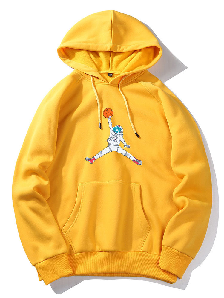 BARONBY Basketball Astronaut Hoodie