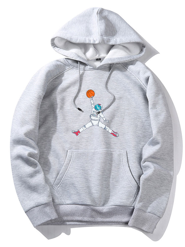 BARONBY Basketball Astronaut Hoodie