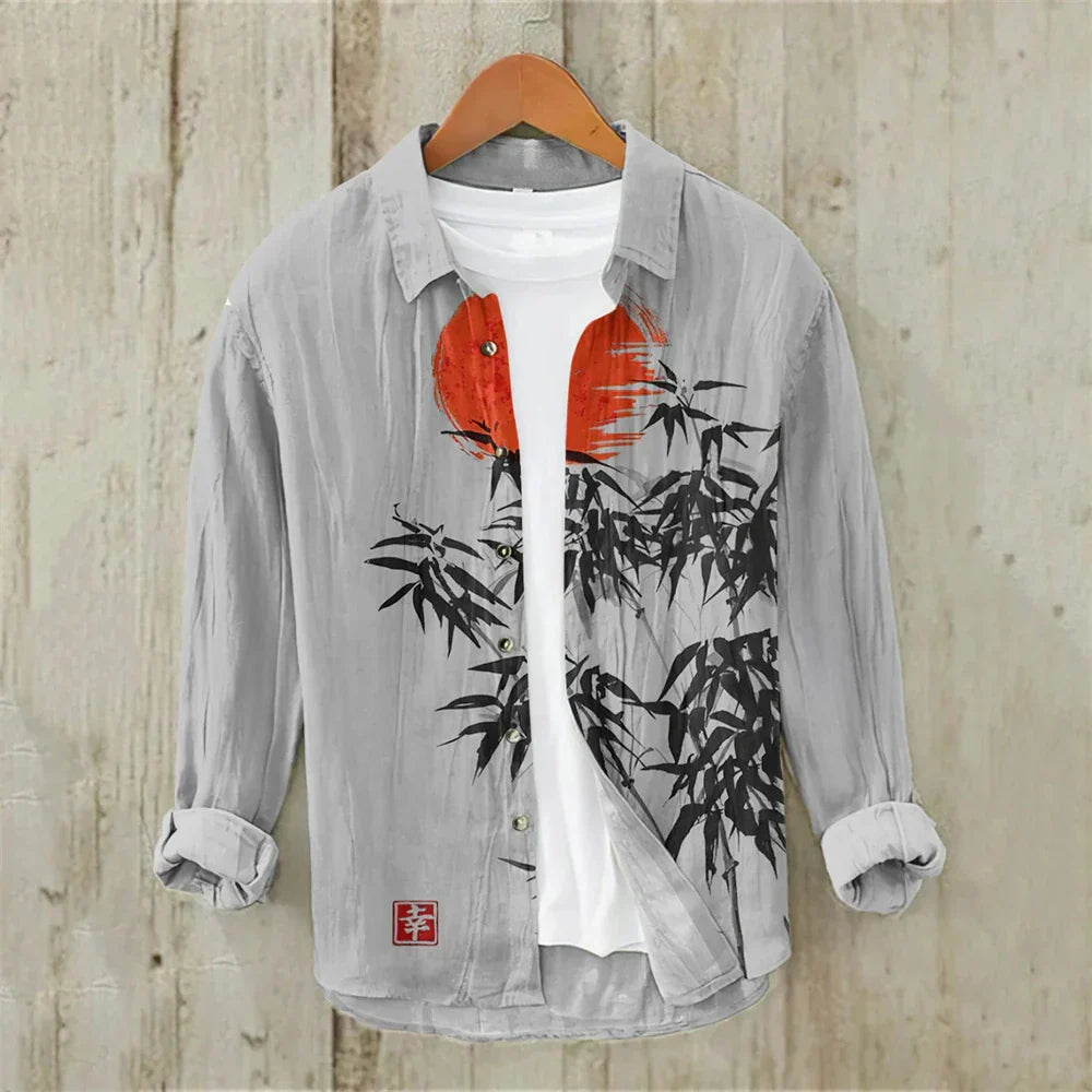 BARONBY Japanese Streetwear Gömlek