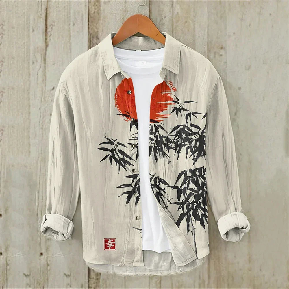 BARONBY Japanese Streetwear Gömlek