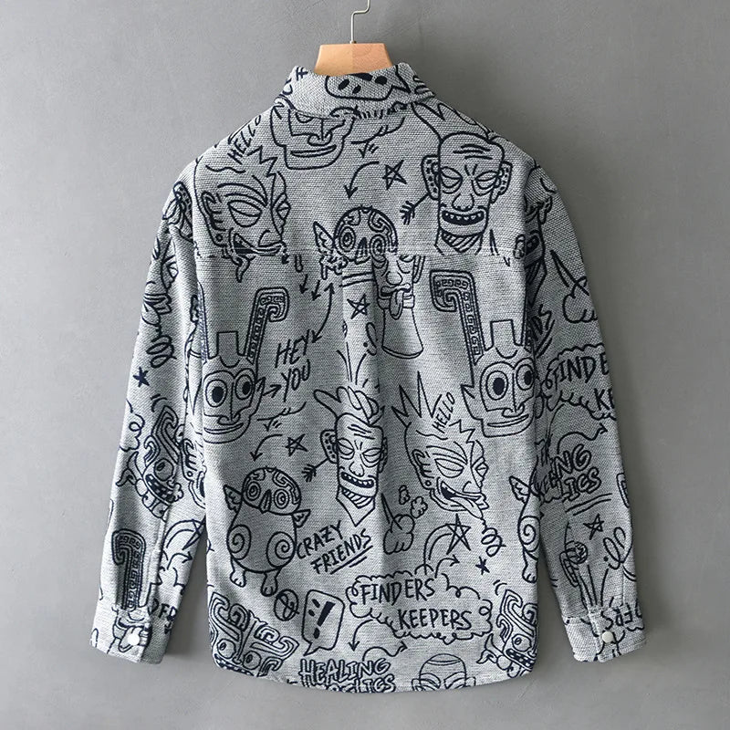 BARONBY Graffiti Gömlek