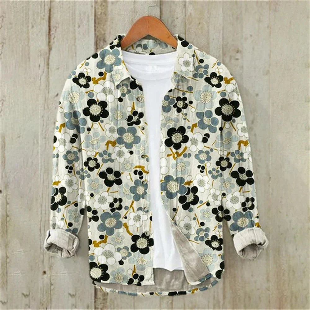 BARONBY Japanese Retro Gömlek