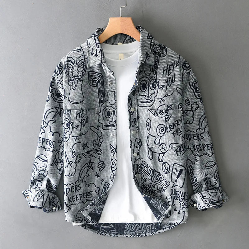 BARONBY Graffiti Gömlek