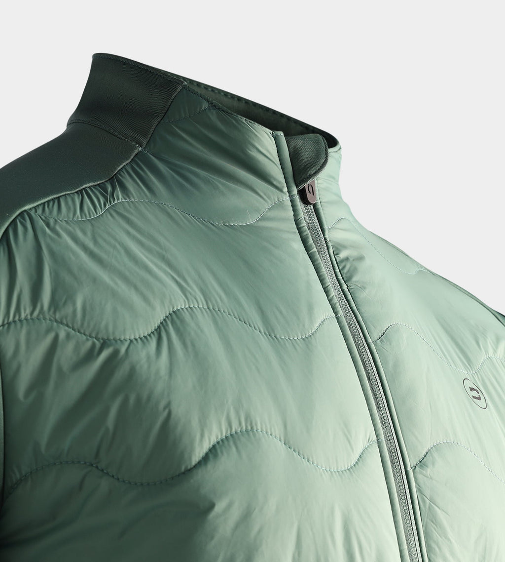 BARONBY TECH Turkuaz Desenli Yelek