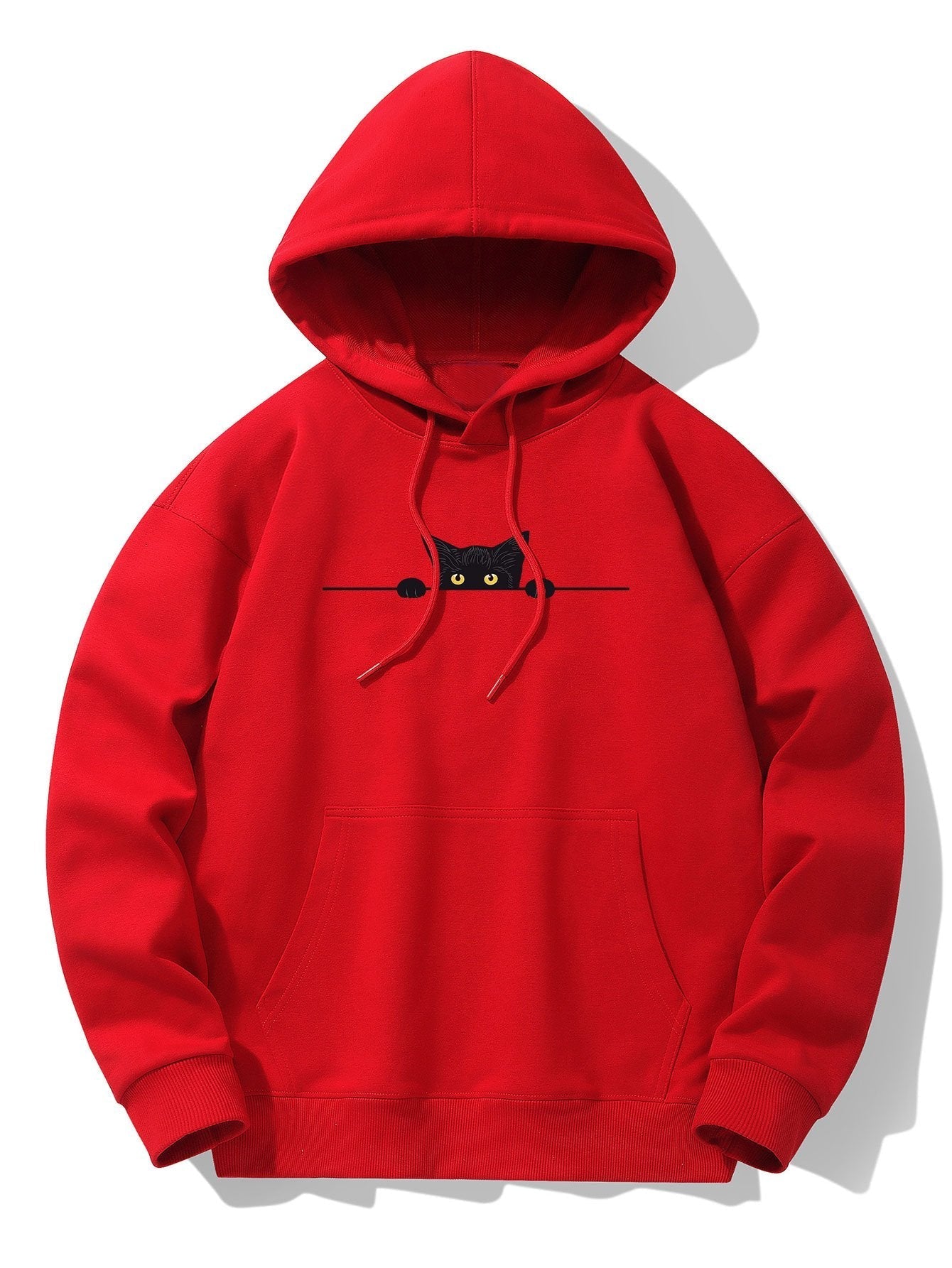BARONBY Black Cat Drop Hoodie