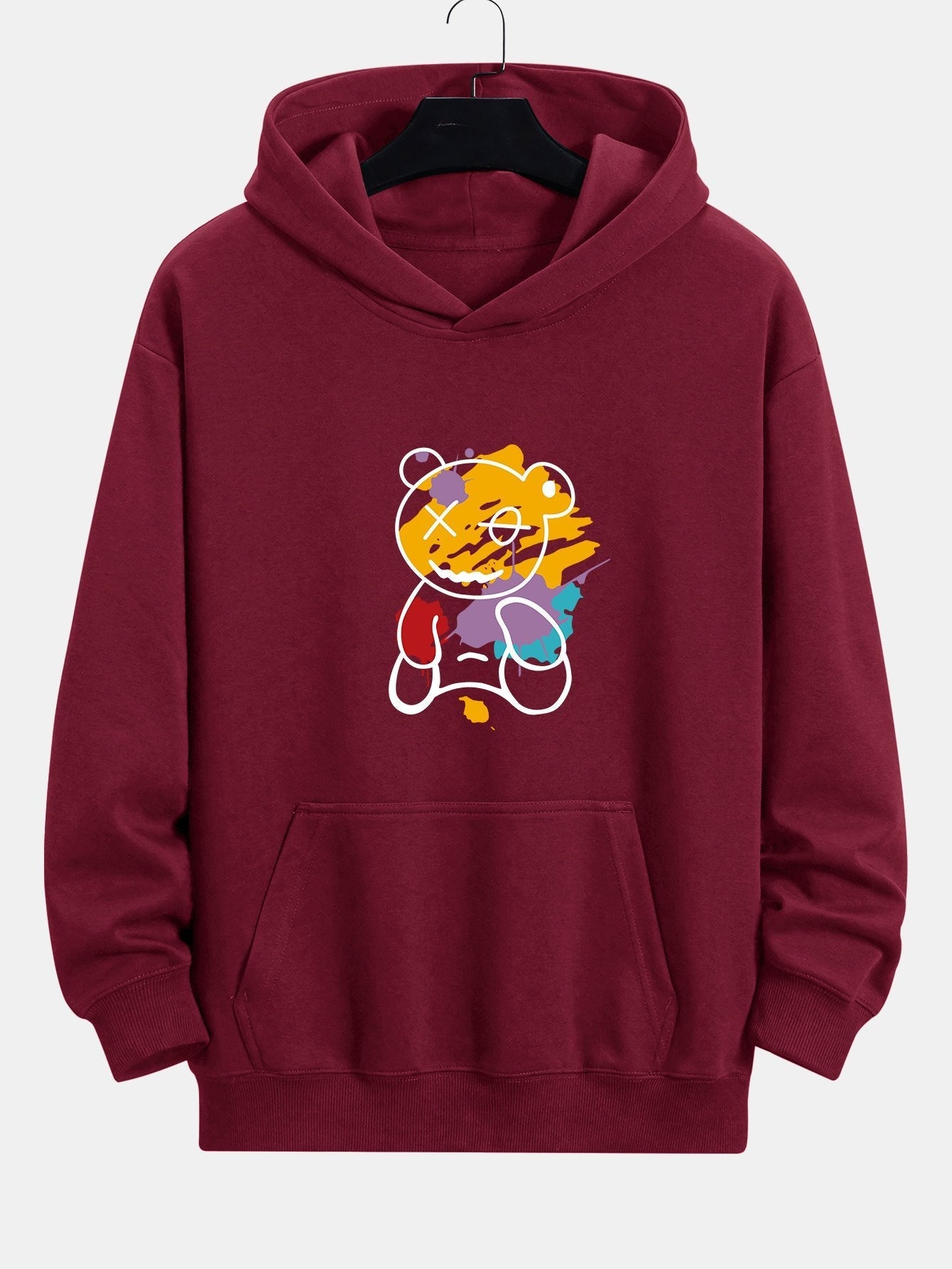 BARONBY Graffiti Bear Hoodie