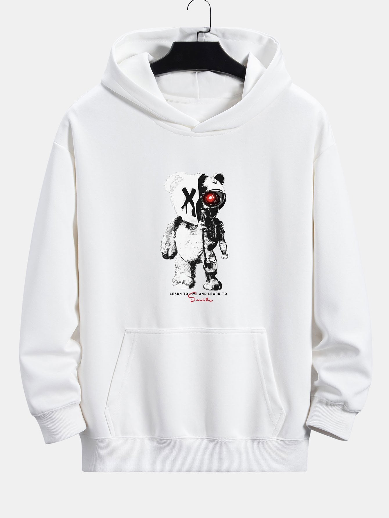 BARONBY  Robot Bear Hoodie