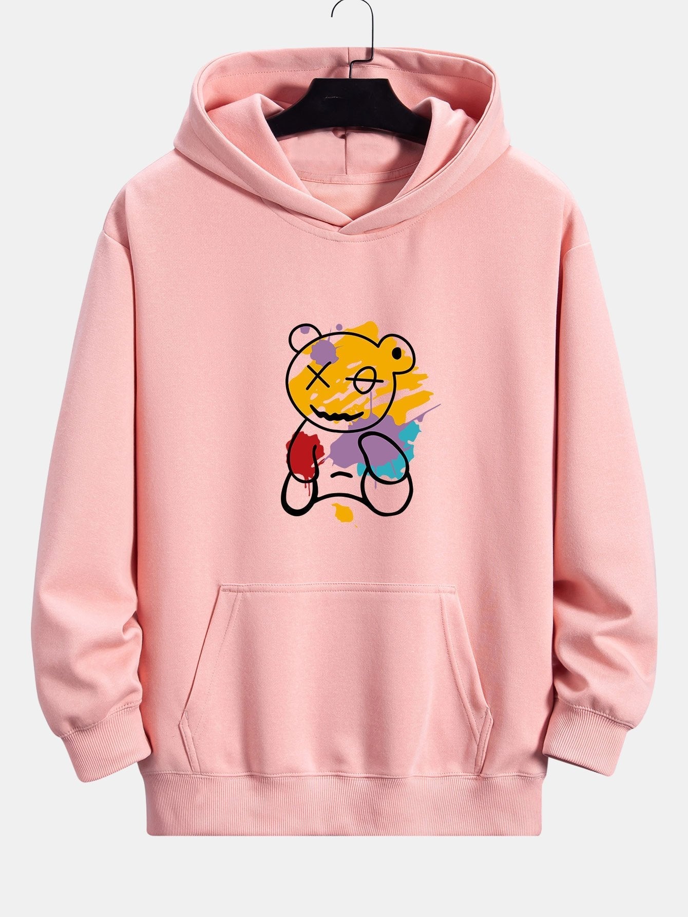 BARONBY Graffiti Bear Hoodie