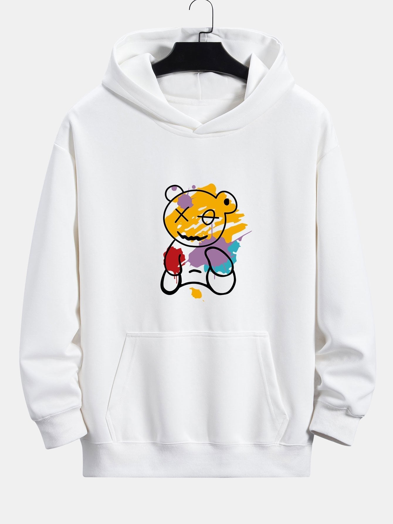 BARONBY Graffiti Bear Hoodie