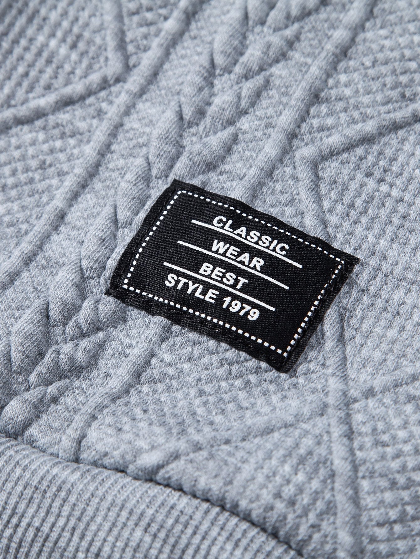 BARONBY Geometric Hoodie