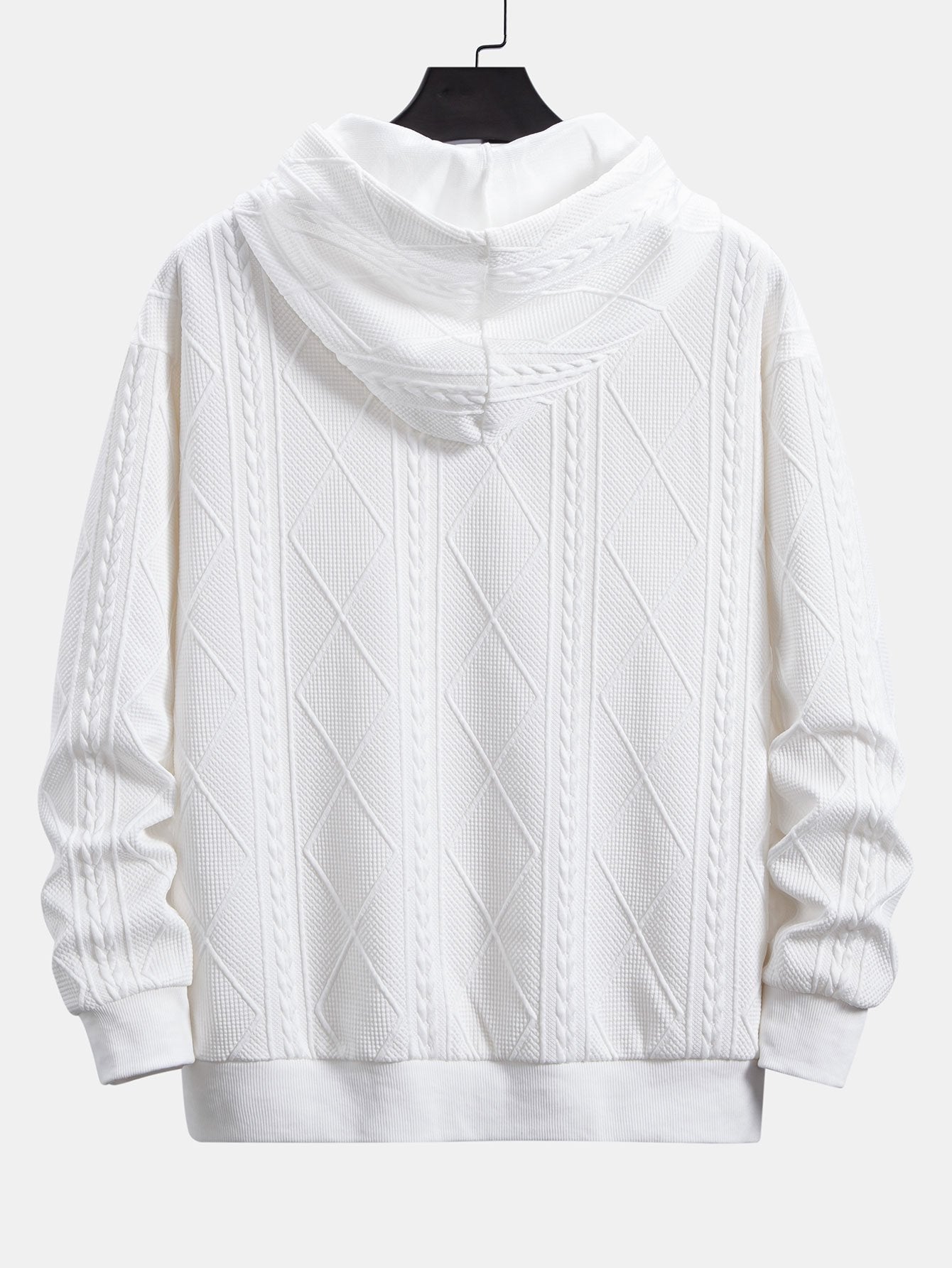 BARONBY Geometric Hoodie