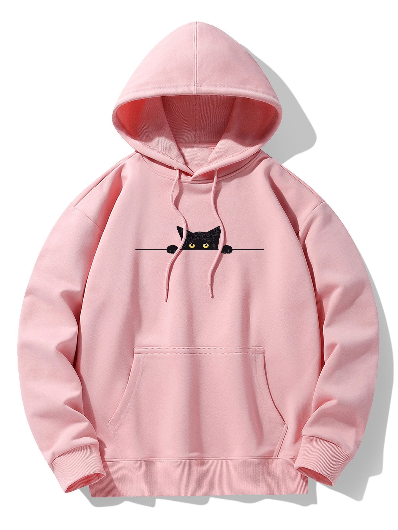 BARONBY Black Cat Drop Hoodie