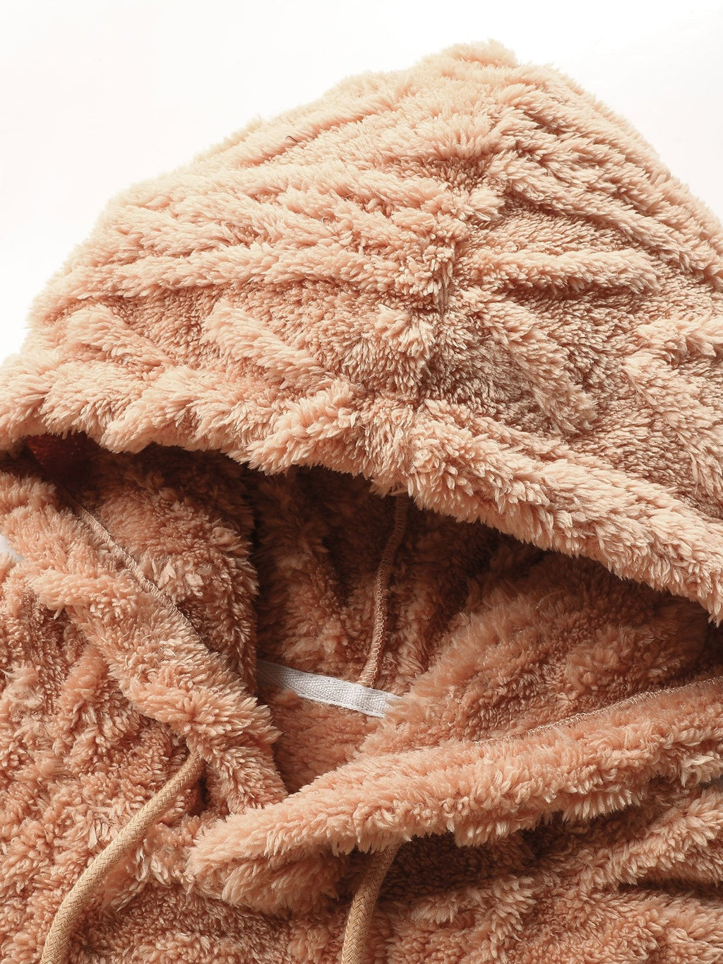 BARONBY Geometric Jacquard Hoodie