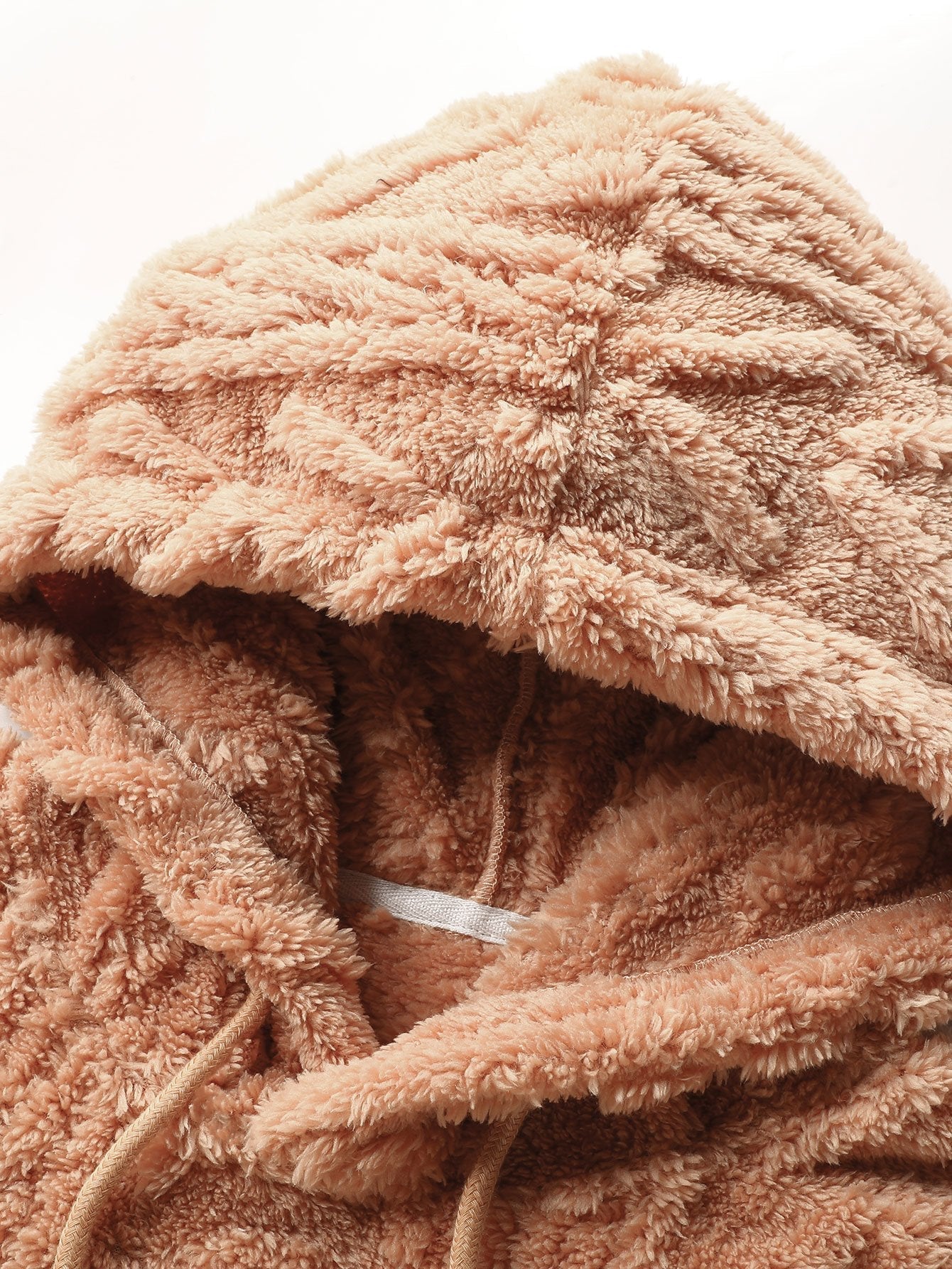 BARONBY Geometric Jacquard Hoodie