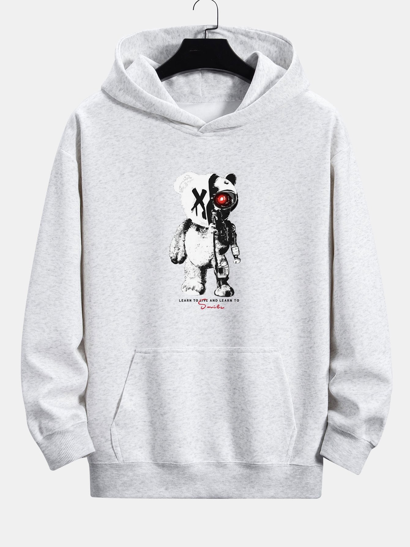 BARONBY  Robot Bear Hoodie
