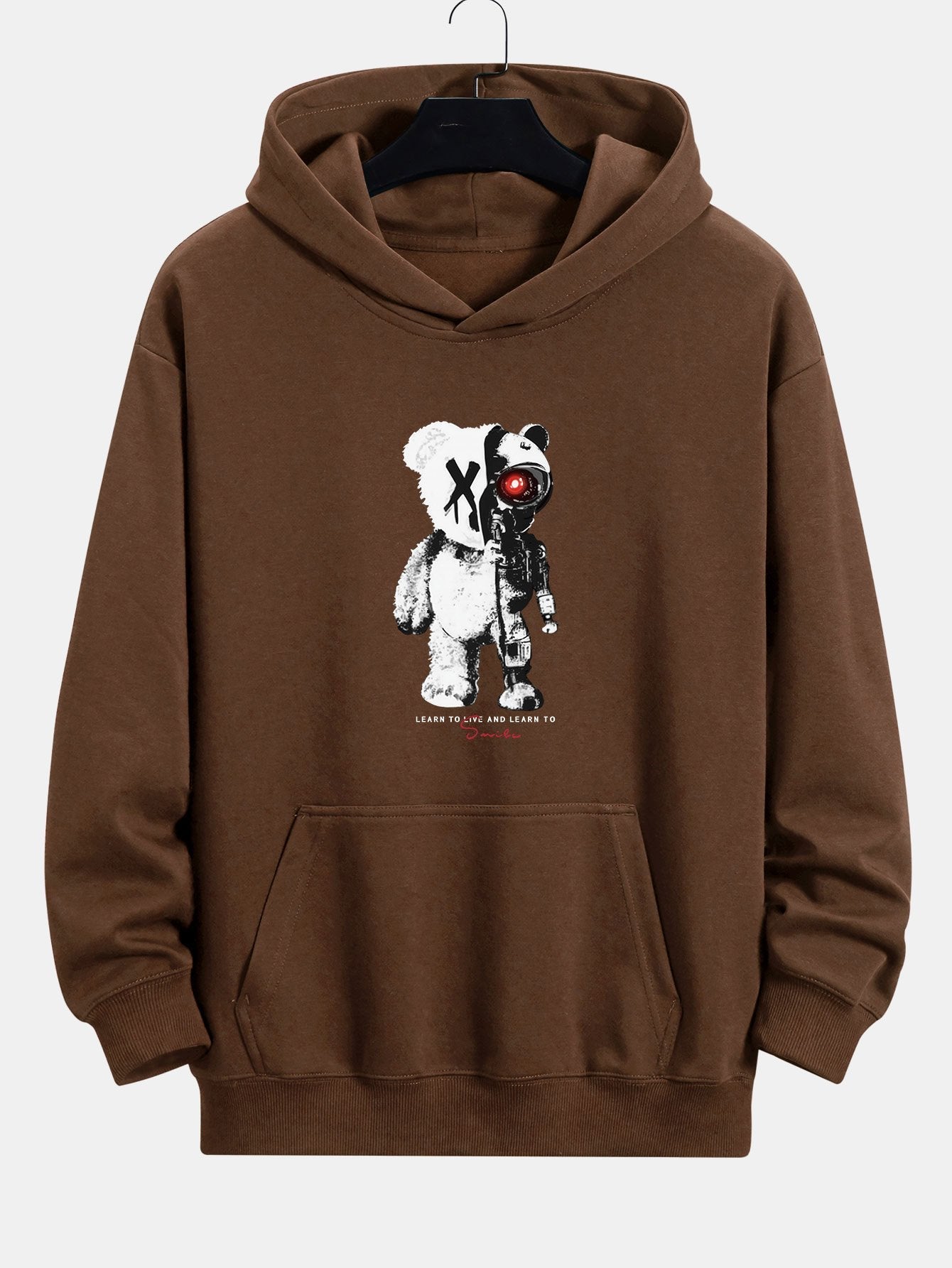 BARONBY  Robot Bear Hoodie