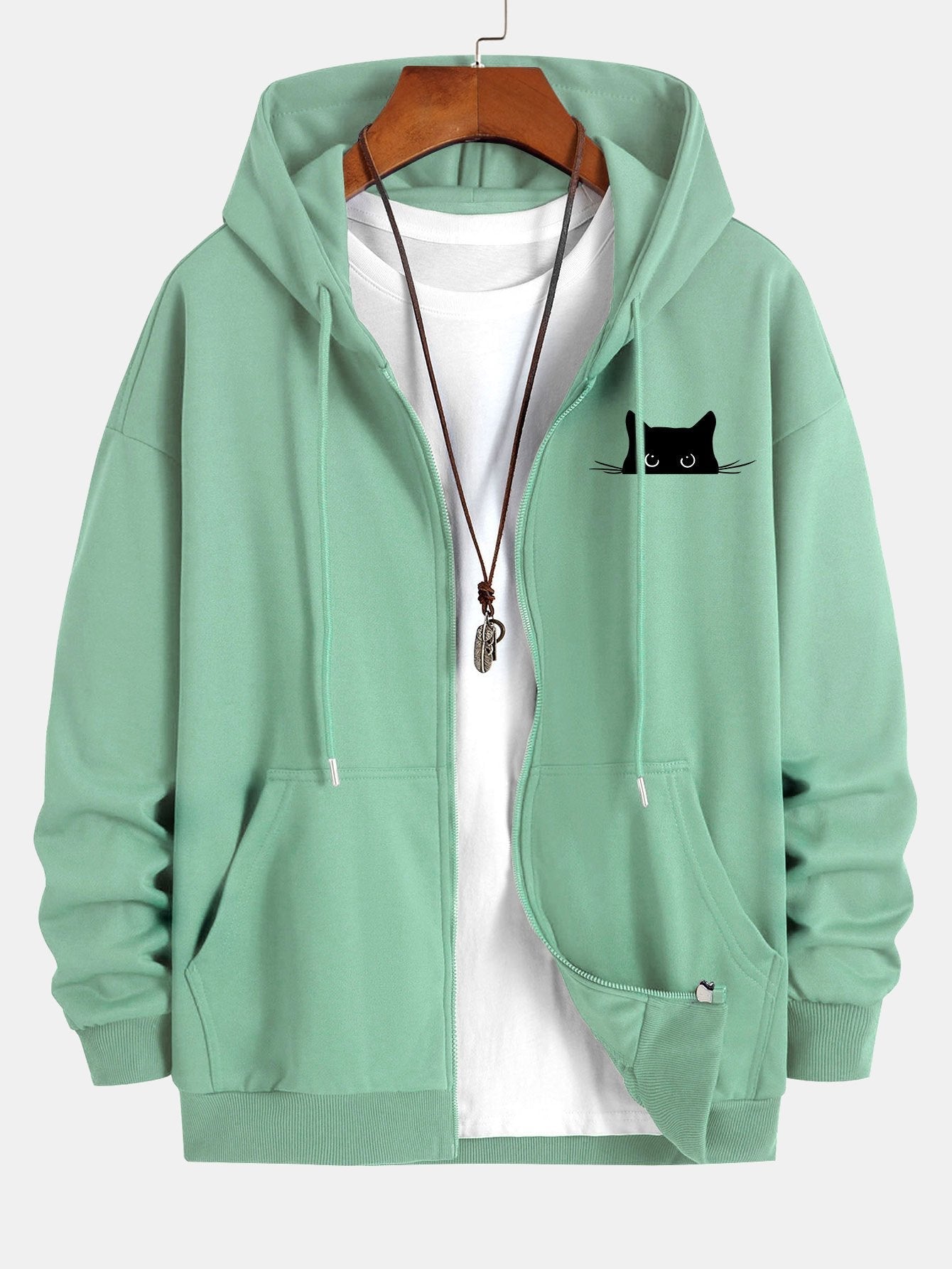 BARONBY Black Cat Hoodie