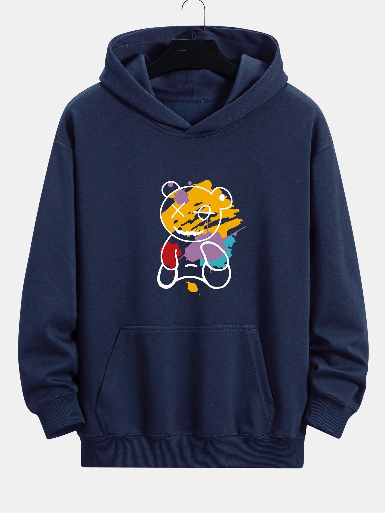 BARONBY Graffiti Bear Hoodie