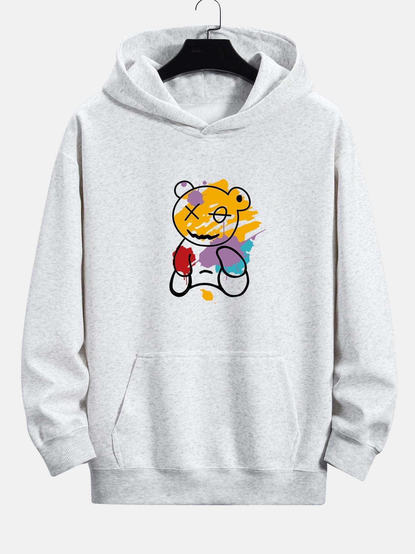 BARONBY Graffiti Bear Hoodie