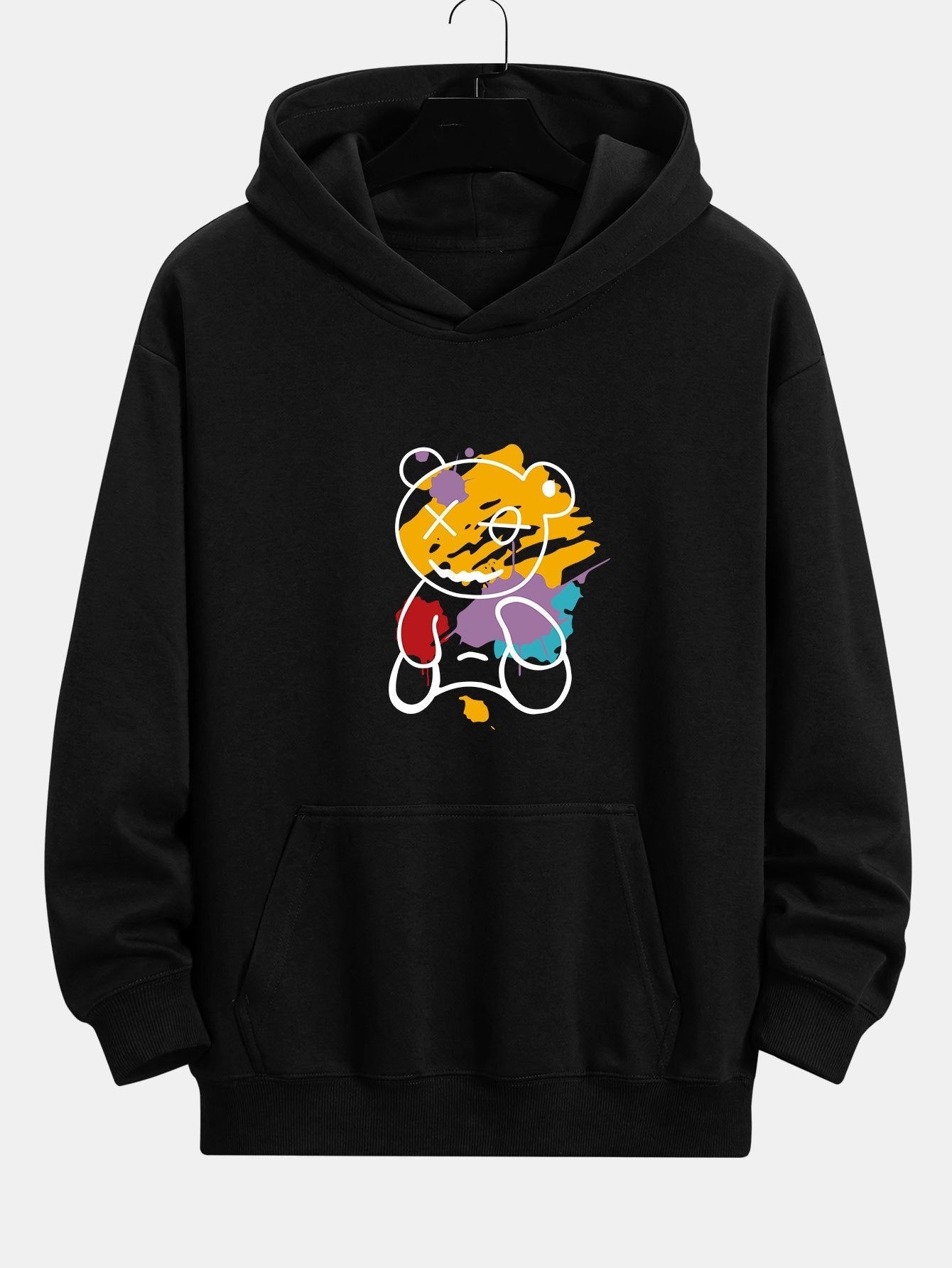 BARONBY Graffiti Bear Hoodie