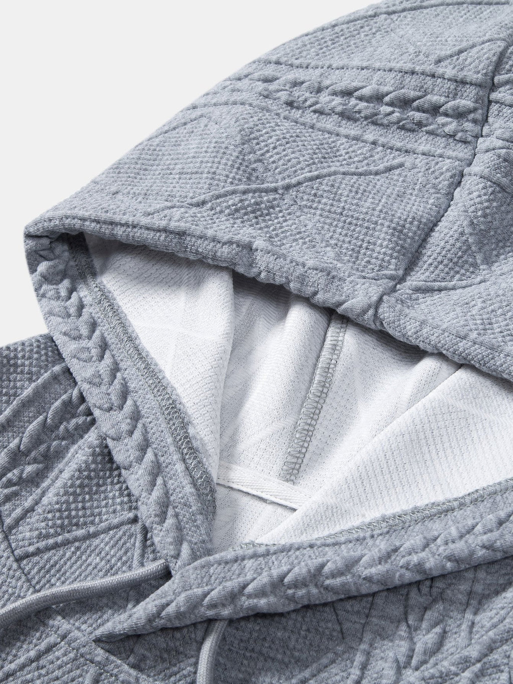 BARONBY Geometric Hoodie