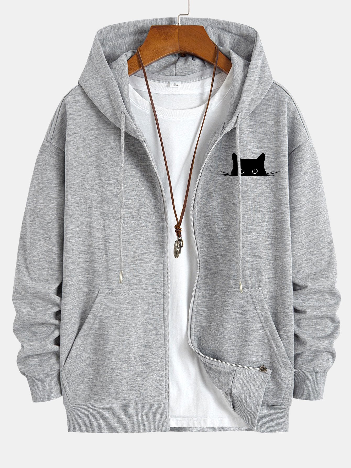BARONBY Black Cat Hoodie