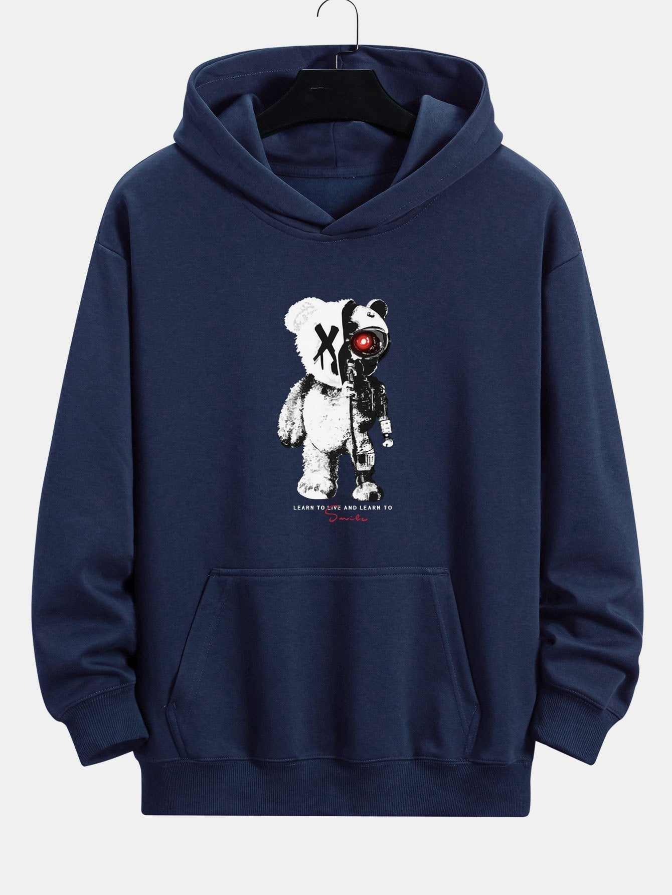 BARONBY  Robot Bear Hoodie