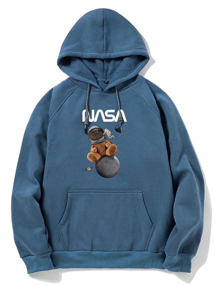 BARONBY NASA Space Bear Hoodie