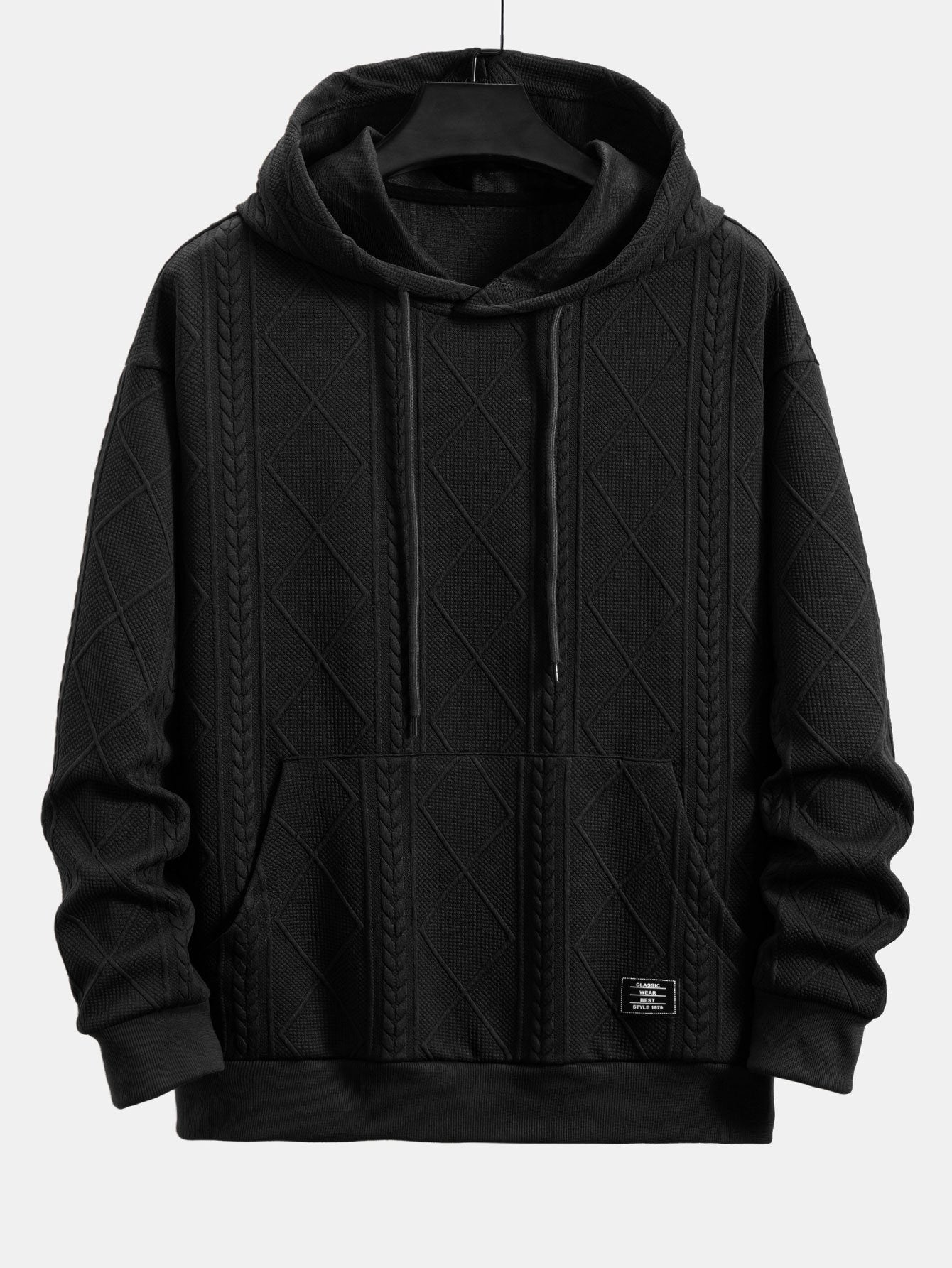 BARONBY Geometric Hoodie