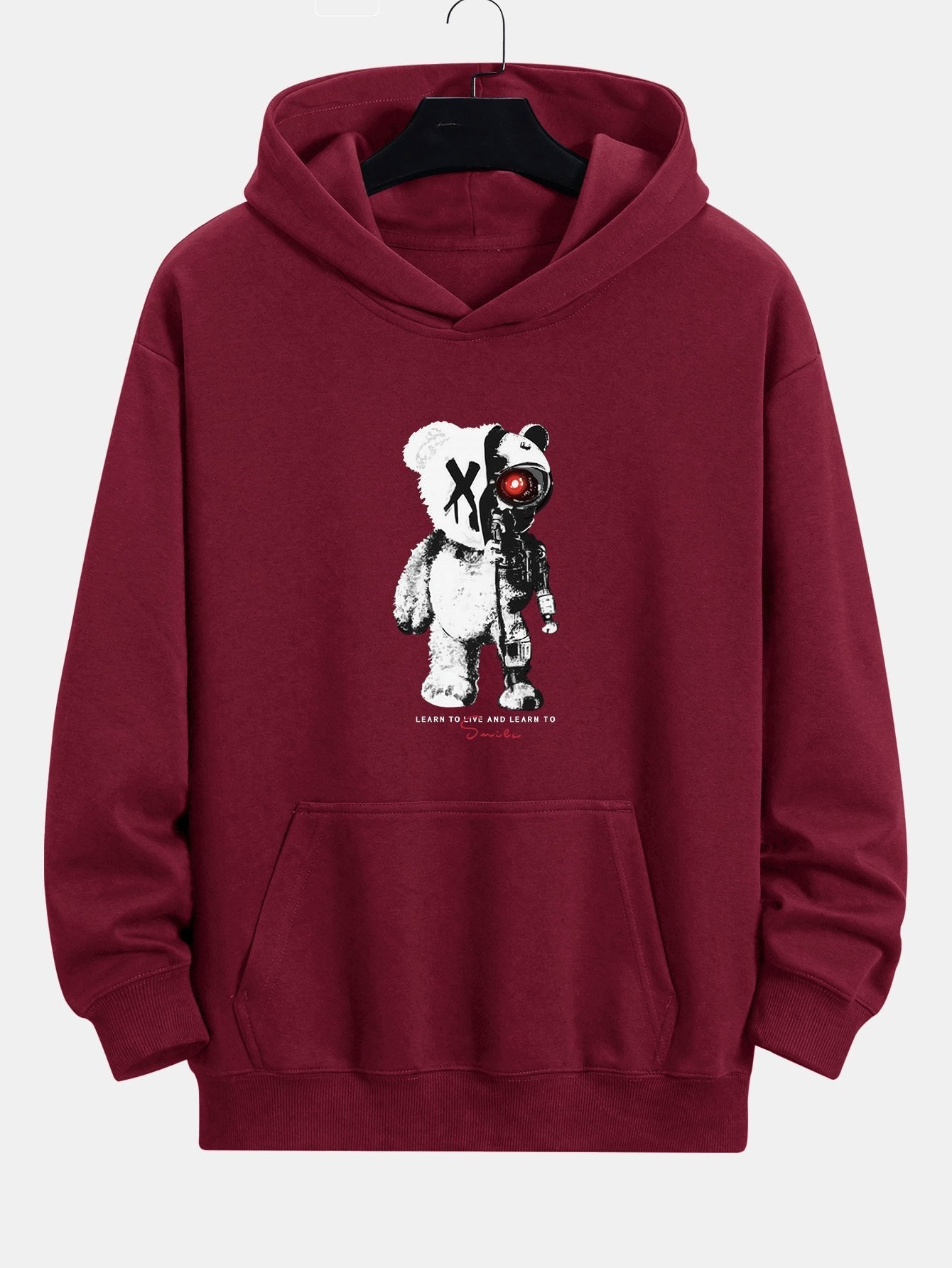 BARONBY  Robot Bear Hoodie