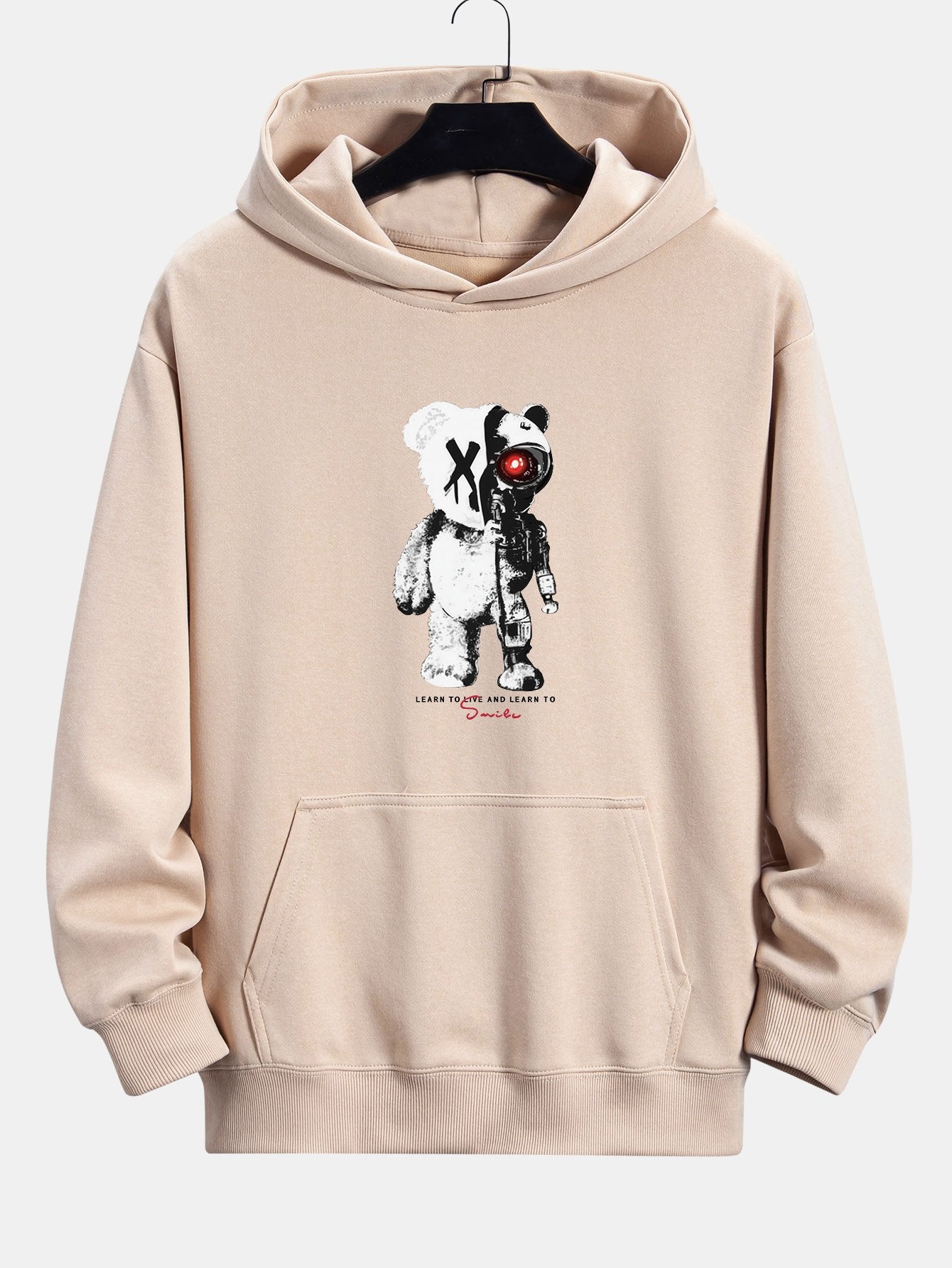 BARONBY  Robot Bear Hoodie