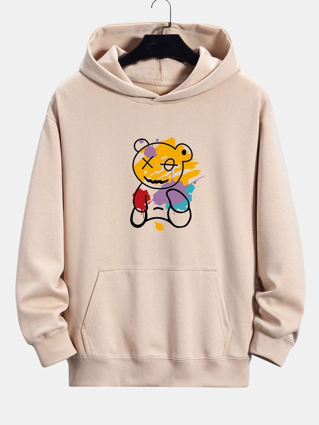 BARONBY Graffiti Bear Hoodie
