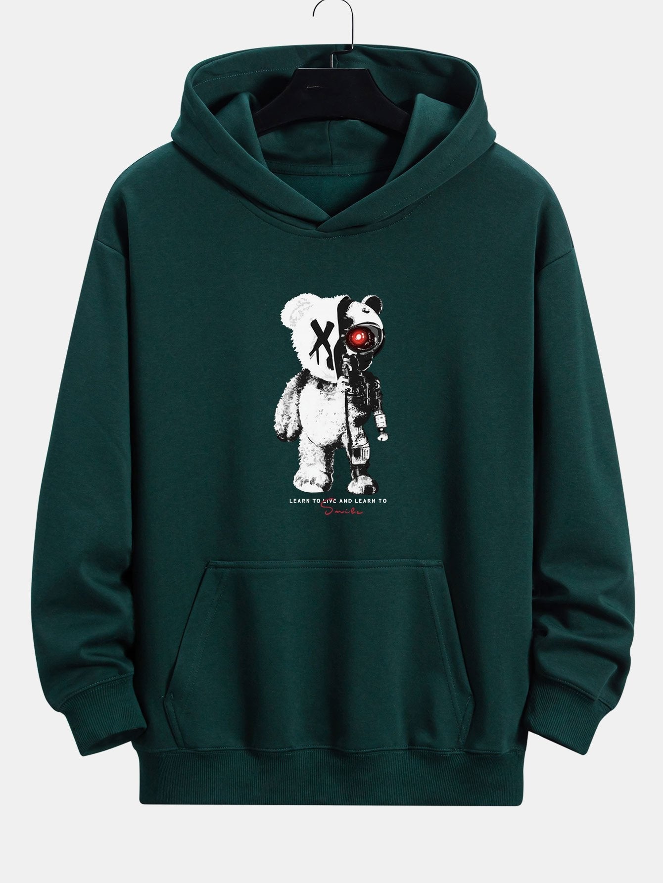 BARONBY  Robot Bear Hoodie