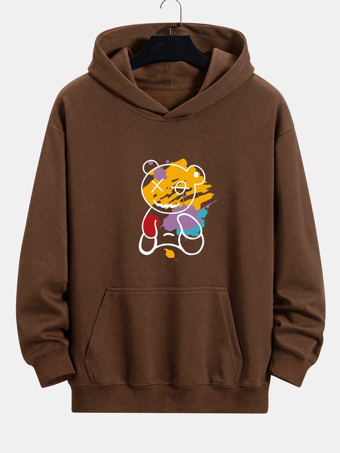BARONBY Graffiti Bear Hoodie