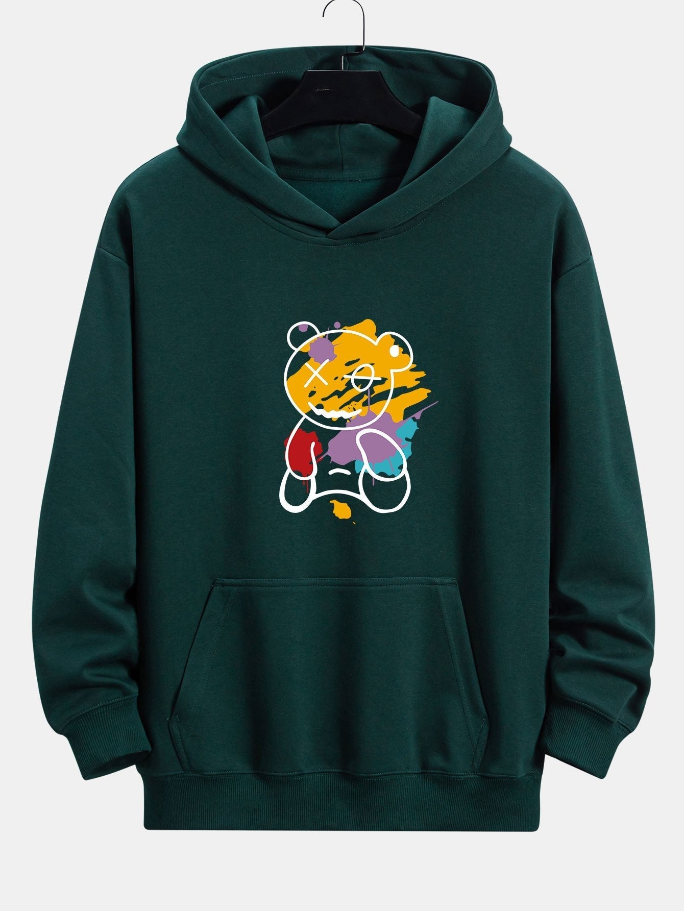 BARONBY Graffiti Bear Hoodie