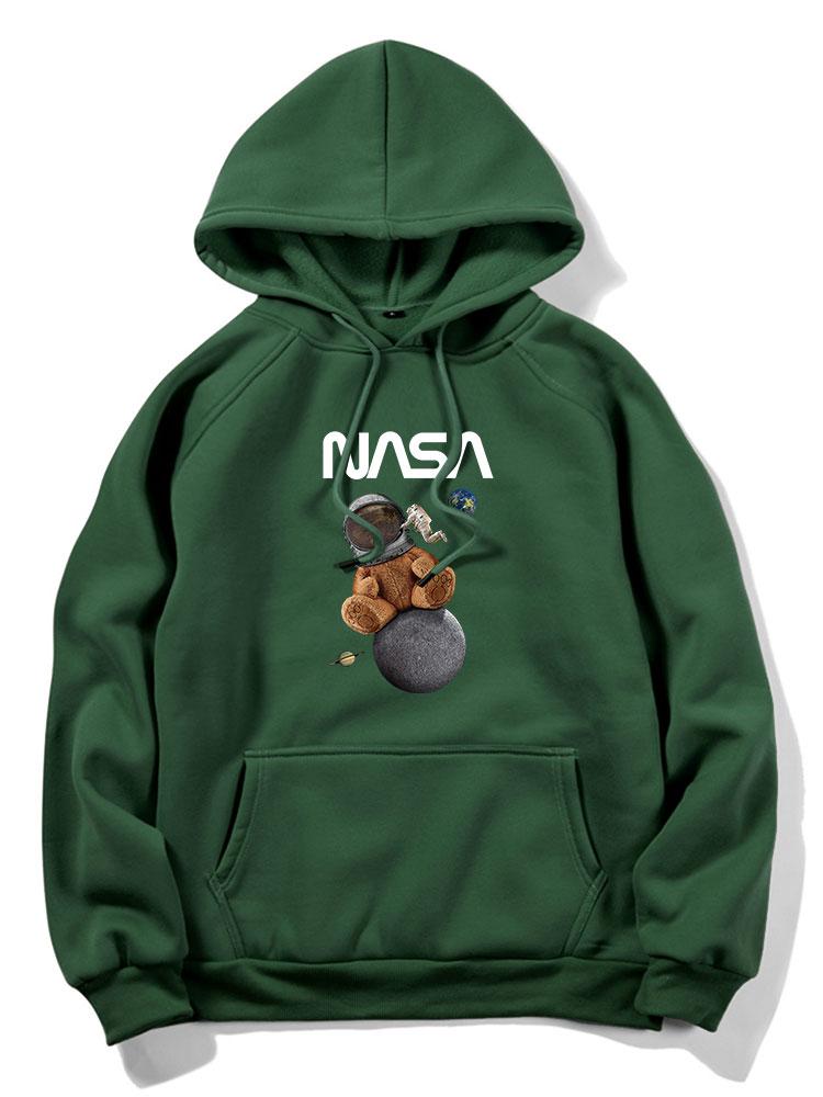 BARONBY NASA Space Bear Hoodie