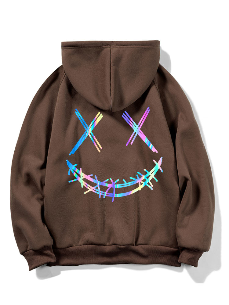 BARONBY Gradient Smiley Hoodie